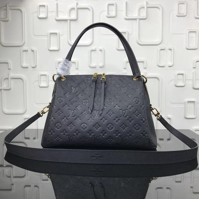 LV Shoulder Handbags M43719 Full leather black